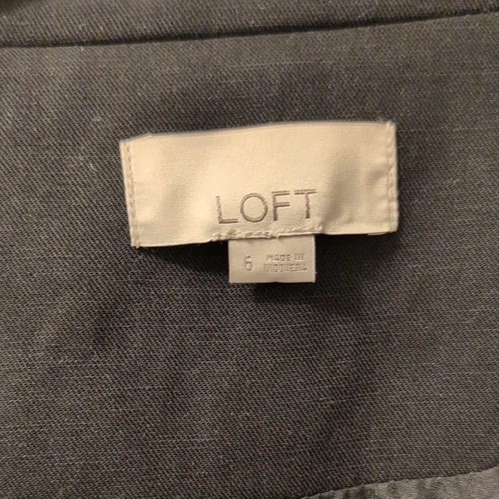 LOFT Black Women's Modern Blazer - Picture 4 of 4